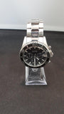 Buy Shop Guess Chaser Chronograph Black Dial Silver Steel Strap Watch for Men - W0170G1 USA Online
