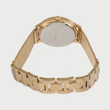 Buy Shop Guess Chelsea Crystals Black Dial Gold Mesh Bracelet Watch For Women - W0647L8 USA Online