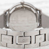 Buy Shop Guess Chelsea Crystals Black Dial Silver Mesh Bracelet Watch For Women - W0647L5 USA Online