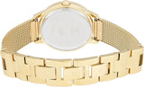 Buy Shop Guess Chelsea Crystals Mother of Pearl White Dial Gold Mesh Bracelet Watch For Women - W0647L7 USA Online