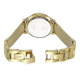 Buy Shop Guess Chelsea Mother of Pearl White Dial Gold Mesh Strap Watch For Women - W0647L3 USA Online