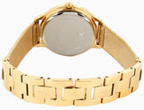 Buy Shop Guess Chelsea Mother of Pearl White Dial Gold Mesh Strap Watch For Women - W0647L3 USA Online