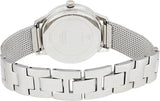 Buy Shop Guess Chelsea Mother of Pearl White Dial Silver Mesh Strap Watch For Women - W0647L1 USA Online