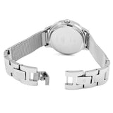 Buy Shop Guess Chelsea Quartz Silver Dial Silver Mesh Strap Watch For Women - W0647L6 USA Online