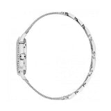 Buy Shop Guess Chelsea Quartz Silver Dial Silver Mesh Strap Watch For Women - W0647L6 USA Online