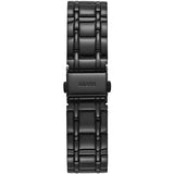 Buy Shop Guess Chronograph Black Dial Black Steel Strap Watch for Men - W15061G1 USA Online