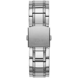 Buy Shop Guess Chronograph Black Dial Silver Steel Strap Watch for Men - W0193G2 USA Online