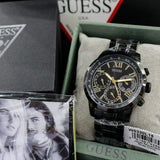 Buy Shop Guess Chronograph Multifunction Blue Dial Blue Steel Strap Watch For Women - W0330L6 USA Online