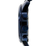 Buy Shop Guess Chronograph Multifunction Blue Dial Blue Steel Strap Watch For Women - W0330L6 USA Online