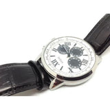 Buy Shop Guess Chronograph Quartz White Dial Brown Leather Strap Watch For Men - W0380G1 USA Online