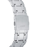 Buy Shop Guess Circuit Chronograph Black Dial Silver Steel Strap Watch For Men - W0968G1 USA Online