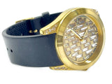Buy Shop Guess Clarity Gold Dial Black Silicone Strap Watch for Women - GW0109L1 USA Online