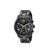 Buy Shop Guess Classic Multi-Function Black Dial Black Steel Strap Watch For Women - W0330L15 USA Online