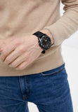 Buy Shop Guess Commander Black Dial Black Rubber Strap Watch for Men - GW0211G3 USA Online
