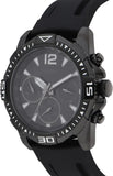 Buy Shop Guess Commander Black Dial Black Rubber Strap Watch for Men - GW0211G3 USA Online