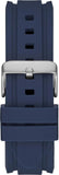 Buy Shop Guess Commander Blue Dial Blue Rubber Strap Watch for Men - GW0211G1 USA Online