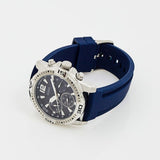 Buy Shop Guess Commander Blue Dial Blue Rubber Strap Watch for Men - GW0211G1 USA Online
