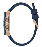 Buy Shop Guess Commander Blue Dial Blue Rubber Strap Watch for Men - GW0211G4 USA Online
