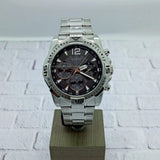 Buy Shop Guess Commander Chronograph Black Dial Silver Steel Strap Watch for Men - GW0056G1 USA Online