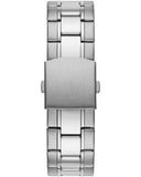 Buy Shop Guess Commander Chronograph Black Dial Silver Steel Strap Watch for Men - GW0056G1 USA Online