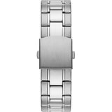 Buy Shop Guess Commander Chronograph Blue Dial Silver Steel Strap Watch for Men - GW0056G2 USA Online