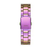 Buy Shop Guess Confetti Chronograph Crystals Multicolor Dial Purple Steel Strap Watch For Women - GW0483L5 USA Online