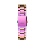 Buy Shop Guess Confetti Chronograph Crystals Multicolor Dial Purple Steel Strap Watch For Women - GW0483L5 USA Online