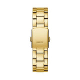 Buy Shop Guess Confetti Chronograph Rainbow Dial Gold Steel Strap Watch For Women - GW0483L4 USA Online