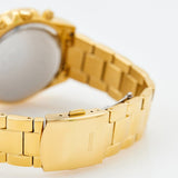 Buy Shop Guess Confetti Chronograph Rainbow Dial Gold Steel Strap Watch For Women - GW0483L4 USA Online