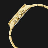 Buy Shop Guess Confetti Chronograph Rainbow Dial Gold Steel Strap Watch For Women - GW0483L4 USA Online