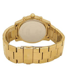 Buy Shop Guess Confetti Diamonds Gold Dial Gold Steel Strap Watch for Women - W0774L2 USA Online
