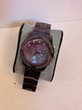 Buy Shop Guess Confetti Diamonds Purple Dial Purple Steel Strap Watch for Women - W0774L4 USA Online