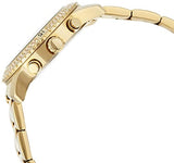 Buy Shop Guess Confetti Diamonds Silver Dial Gold Steel Strap Watch for Women - W0774L5 USA Online