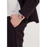 Buy Shop Guess Confetti Diamonds Silver Dial Silver Steel Strap Watch for Women - W0774L7 USA Online