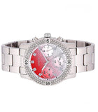 Buy Shop Guess Confetti Diamonds Silver Dial Silver Steel Strap Watch for Women - W0774L7 USA Online