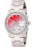 Buy Shop Guess Confetti Diamonds Silver Dial Silver Steel Strap Watch for Women - W0774L7 USA Online