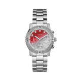 Buy Shop Guess Confetti Diamonds Silver Dial Silver Steel Strap Watch for Women - W0774L7 USA Online
