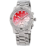 Buy Shop Guess Confetti Diamonds Silver Dial Silver Steel Strap Watch for Women - W0774L7 USA Online