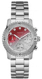 Buy Shop Guess Confetti Diamonds Silver Dial Silver Steel Strap Watch for Women - W0774L7 USA Online