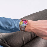 Buy Shop Guess Confetti Multifunction Multicolor Dial Rose Gold Steel Strap Watch For Women - GW0483L3 USA Online