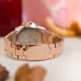 Buy Shop Guess Confetti Multifunction Multicolor Dial Rose Gold Steel Strap Watch For Women - GW0483L3 USA Online