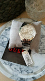 Buy Shop Guess Confetti Silver Dial Silver Steel Strap Watch for Women - W0778L1 USA Online
