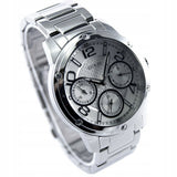 Buy Shop Guess Confetti Silver Dial Silver Steel Strap Watch for Women - W0778L1 USA Online
