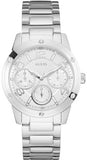 Buy Shop Guess Confetti Silver Dial Silver Steel Strap Watch for Women - W0778L1 USA Online