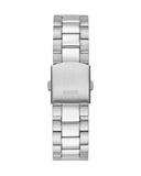 Buy Shop Guess Connoisseur Analog Black Dial Silver Steel Strap Watch For Men - GW0542G1 USA Online