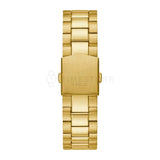 Buy Shop Guess Connoisseur Analog Gold Dial Gold Steel Strap Watch For Men - GW0542G2 USA Online
