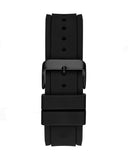 Buy Shop Guess Connoisseur Black Dial Black Leather Strap Watch For Men - GW0353G1 USA Online