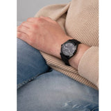 Buy Shop Guess Connoisseur Black Dial Black Silicone Strap Watch For Men - GW0335G1 USA Online