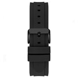 Buy Shop Guess Connoisseur Black Dial Black Silicone Strap Watch For Men - GW0335G1 USA Online