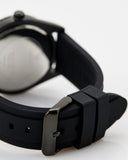 Buy Shop Guess Connoisseur Black Dial Black Silicone Strap Watch For Men - GW0335G1 USA Online